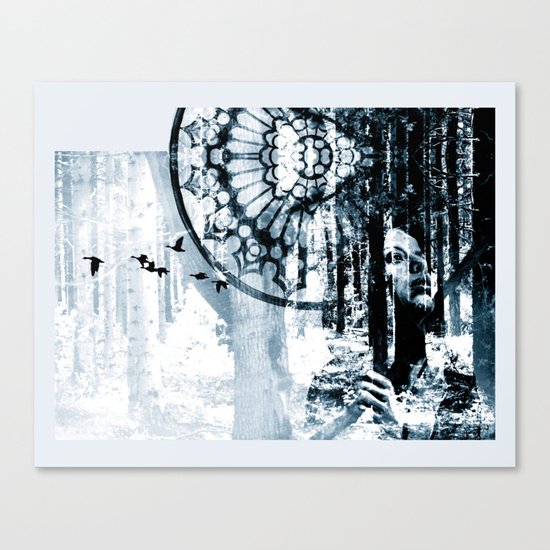Point of no return - magic version Canvas Print