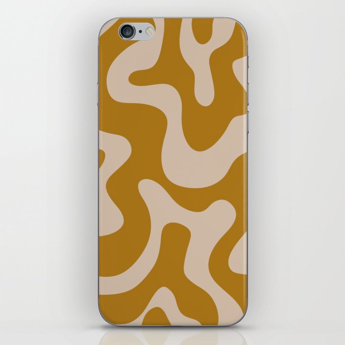 7 Abstract Swirl Shapes 220711 Valourine Digital Design iPhone Skin