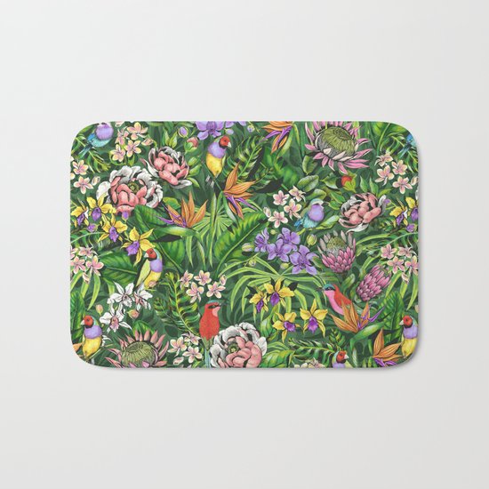 Stand out! (juicy lime) Bath Mat