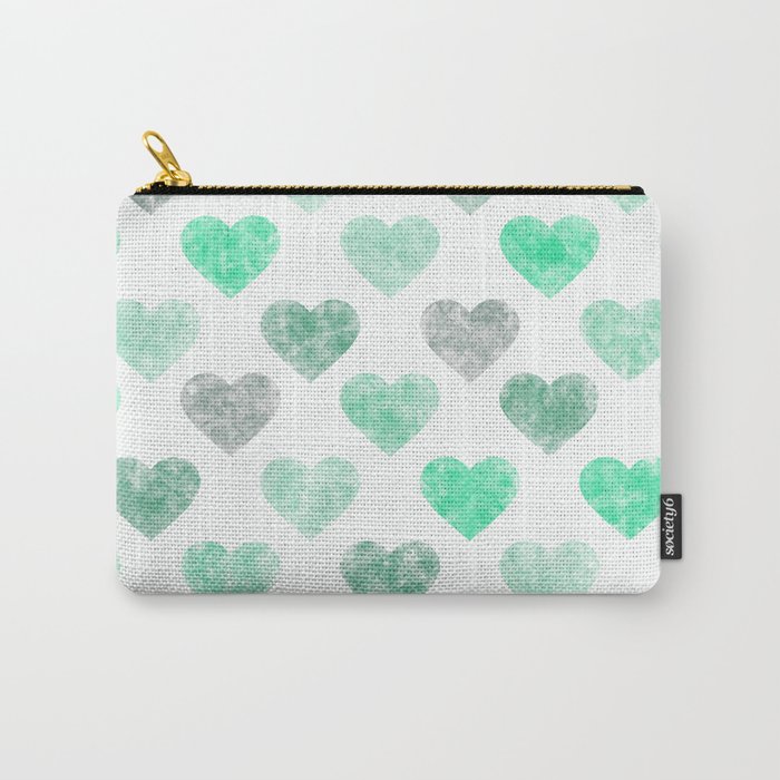 Cute Hearts X .3 Carry-All Pouch