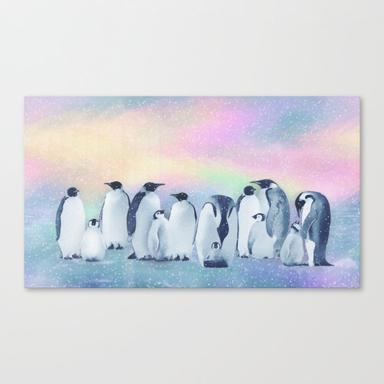 All Quiet on the South Pole Canvas Print