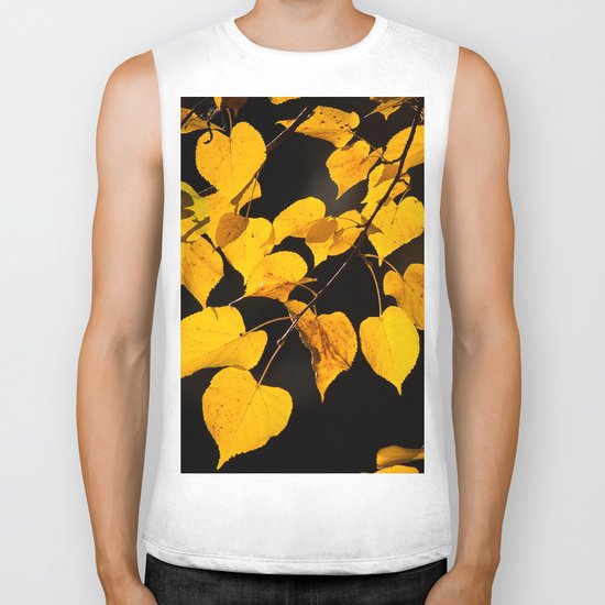 Autumn Foliage Biker Tank