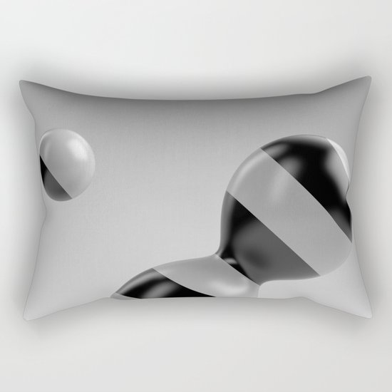 Abstract Balance Rectangular Pillow