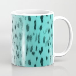 Pink and minted Leopard colorful pattern Coffee Mug