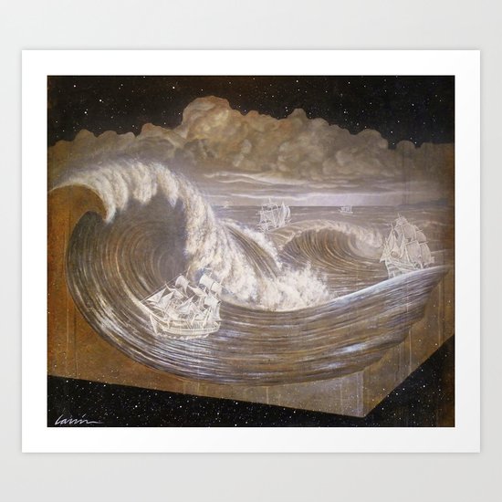 "Rogue Waves" Art Print