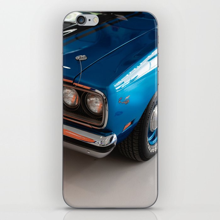 Vintage Road Runner American Classic Muscle car automobile transportation beep beep color photograph / photography poster posters iPhone Skin