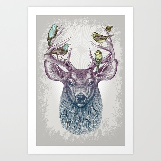Magic Buck Art Print