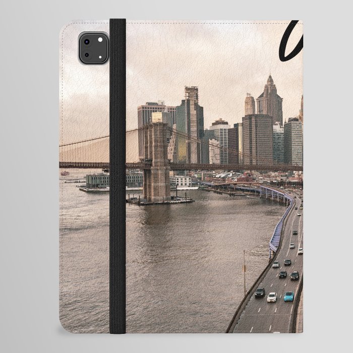 NYC Skyline Photography iPad Folio Case