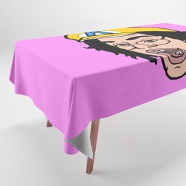 Funny Super Amauri Cartoon Tablecloth
