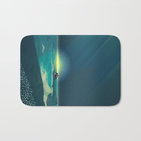 House by the Sea Bath Mat