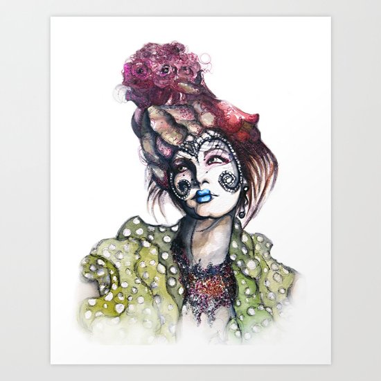 Great Expectations // Fashion Illustration Art Print