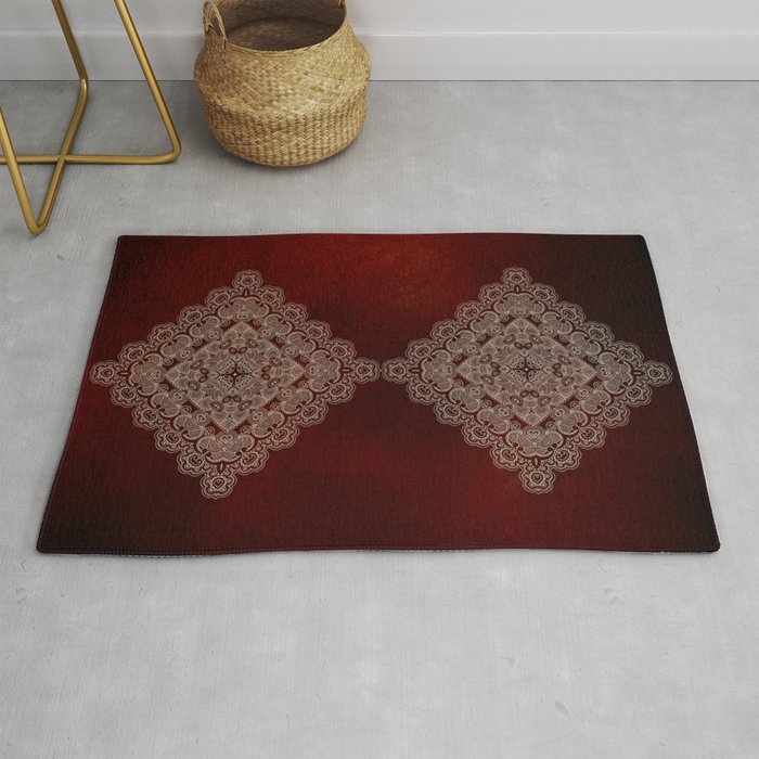Silvery Doodle Rug