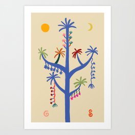 THE MAGIC TREE Art Print