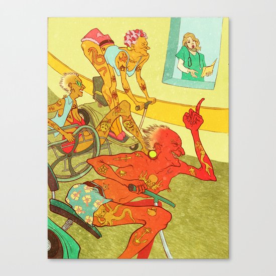 No Regrets Canvas Print