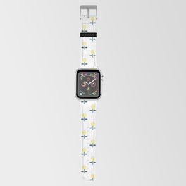 Simple yellow flower pattern Apple Watch Band