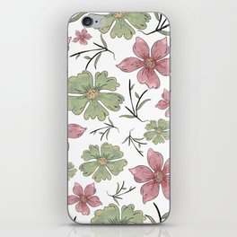 Spring Watercolor Floral iPhone Skin