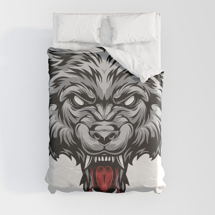 Big Bad Wolf Duvet Cover