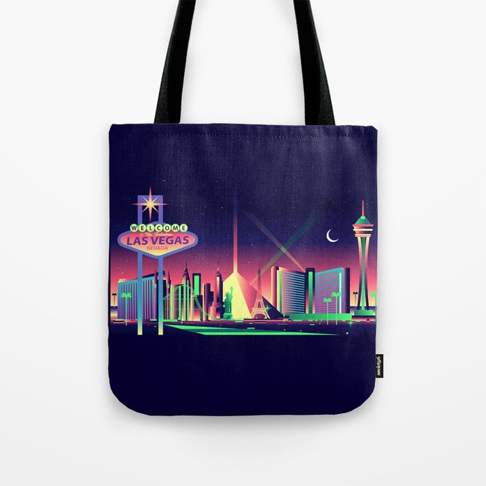Las Vegas Skyline Tote Bag