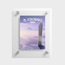 El Colorado Chile Floating Acrylic Print