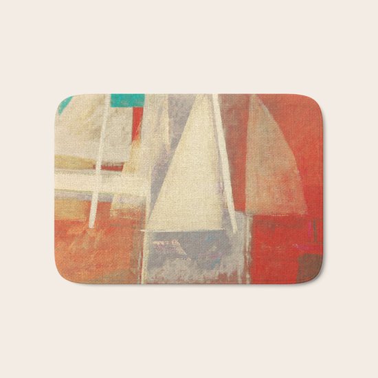 Battle of Sails Bath Mat