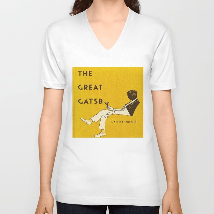 The Great Gatsby V Neck T Shirt