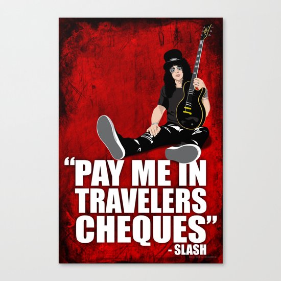 SLASH Quote Canvas Print