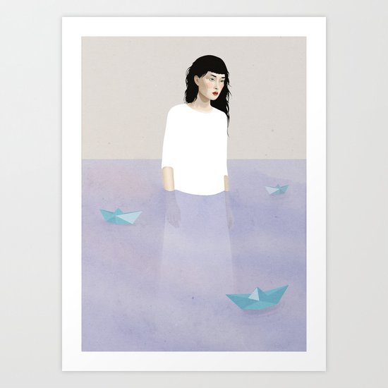 My space "Still" Art Print