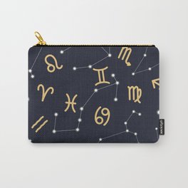 Zodiac signs seamless pattern Carry-All Pouch