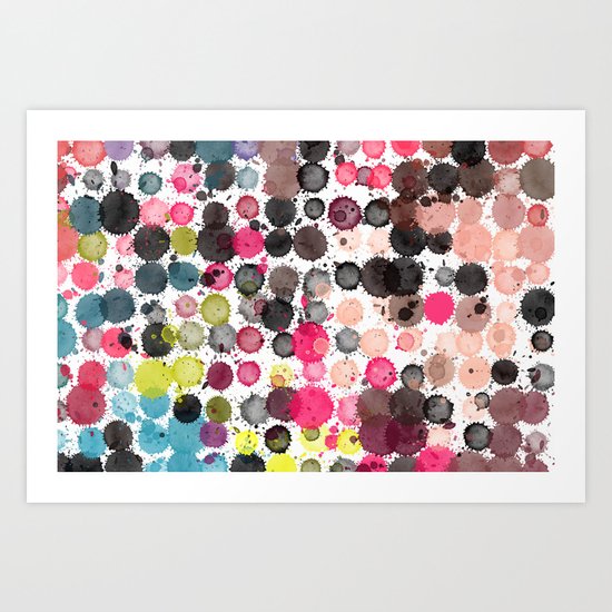 Paint Ball Party! Art Print