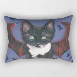 Bat~Cat Rectangular Pillow