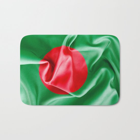 Bangladesh Flag Bath Mat