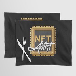 Nft Artist Cryptocurrency Btc Investment Placemat