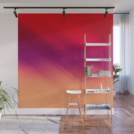 Red Background Wall Mural