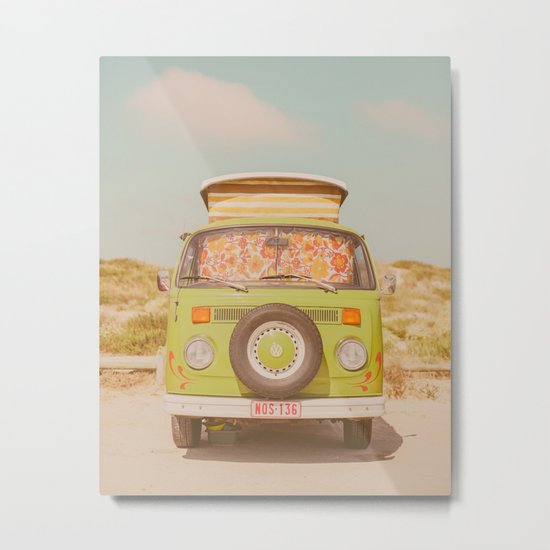 let's ride through europe Metal Print