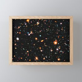 Hubble Extreme Deep Field Framed Mini Art Print