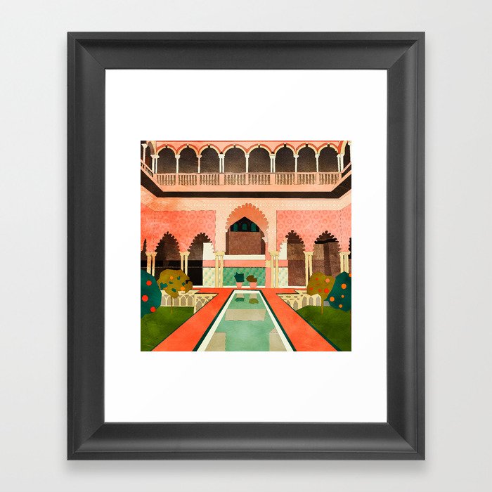 Granada Alhambra Framed Art Print