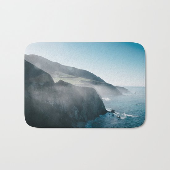 Sea Mist on the Big Sur Bath Mat