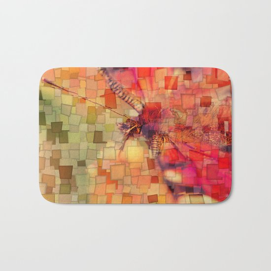 Butterfly Bath Mat