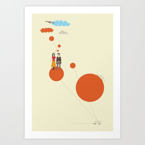 Trip Art Print