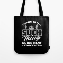 Concert Music Tote Bag