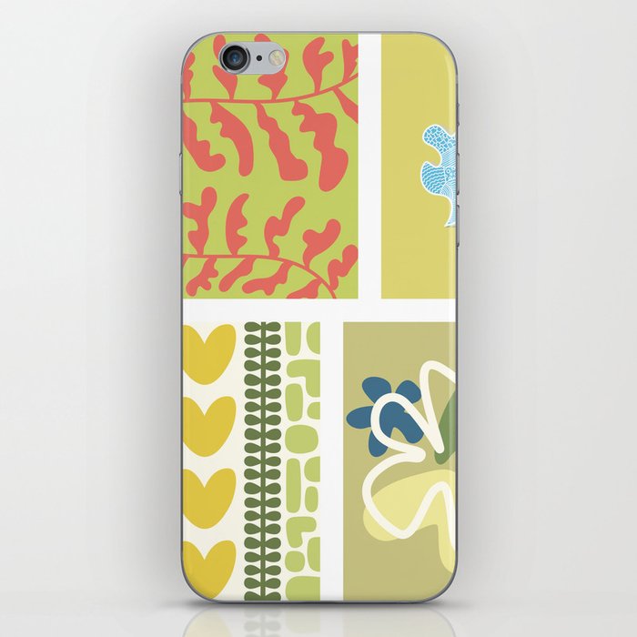 Assemble patchwork composition 18 iPhone Skin