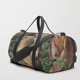 A Hare in the Forest  Duffle Bag