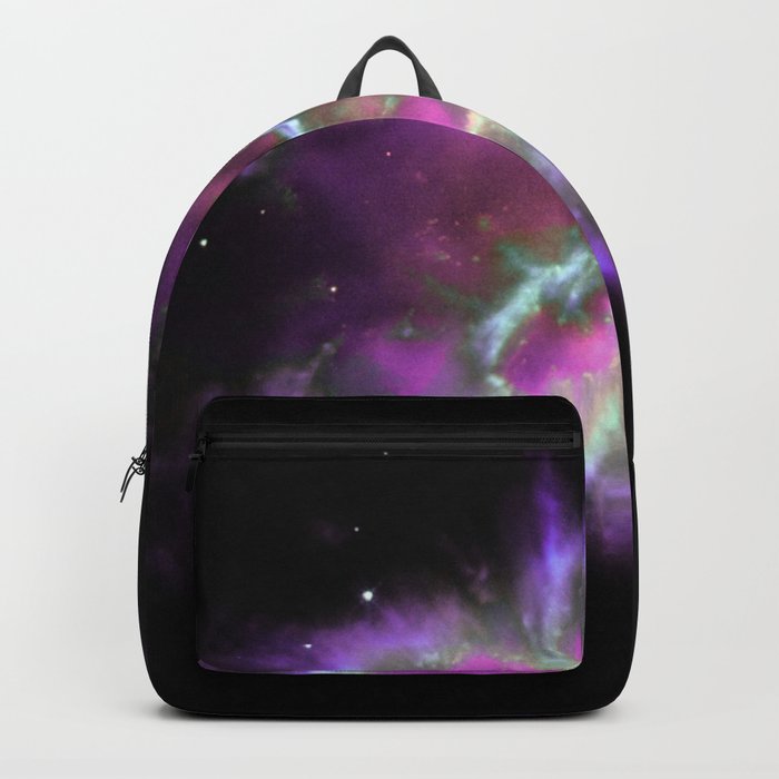 Pink Purple Planetary Nebula Backpack