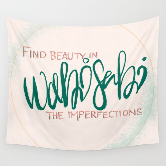 Wabi Sabi Wall Tapestry