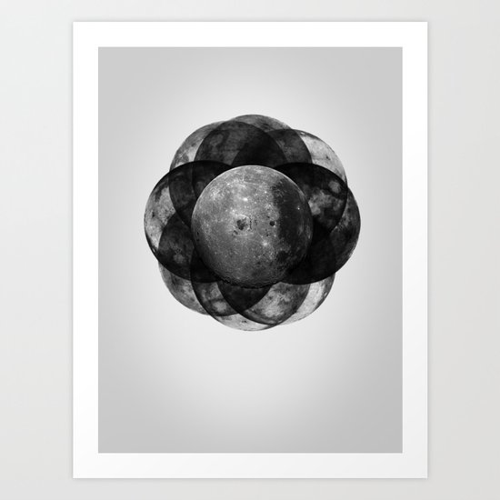 moons Art Print