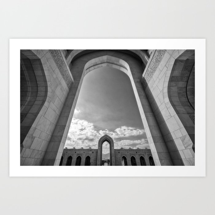 Sultan Qaboos Grand Mosque (Muscat, Oman) Art Print