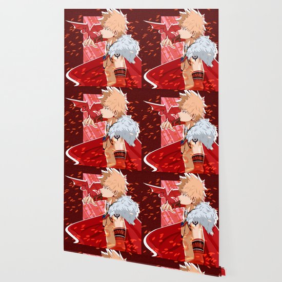Dragon Kirishima Barbarian Bakugou Wallpaper By Hikashi Society6