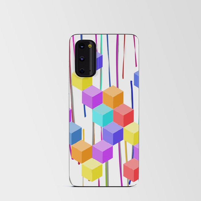 Abstract Stroke of Life (D196) Android Card Case