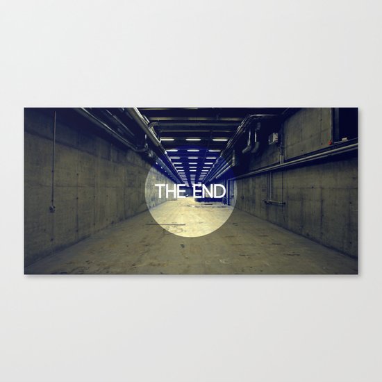 The End Canvas Print