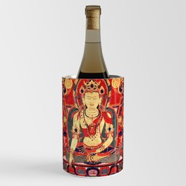 Akshobhya Buddha Sarvadurgati Tantra Mandala Wine Chiller